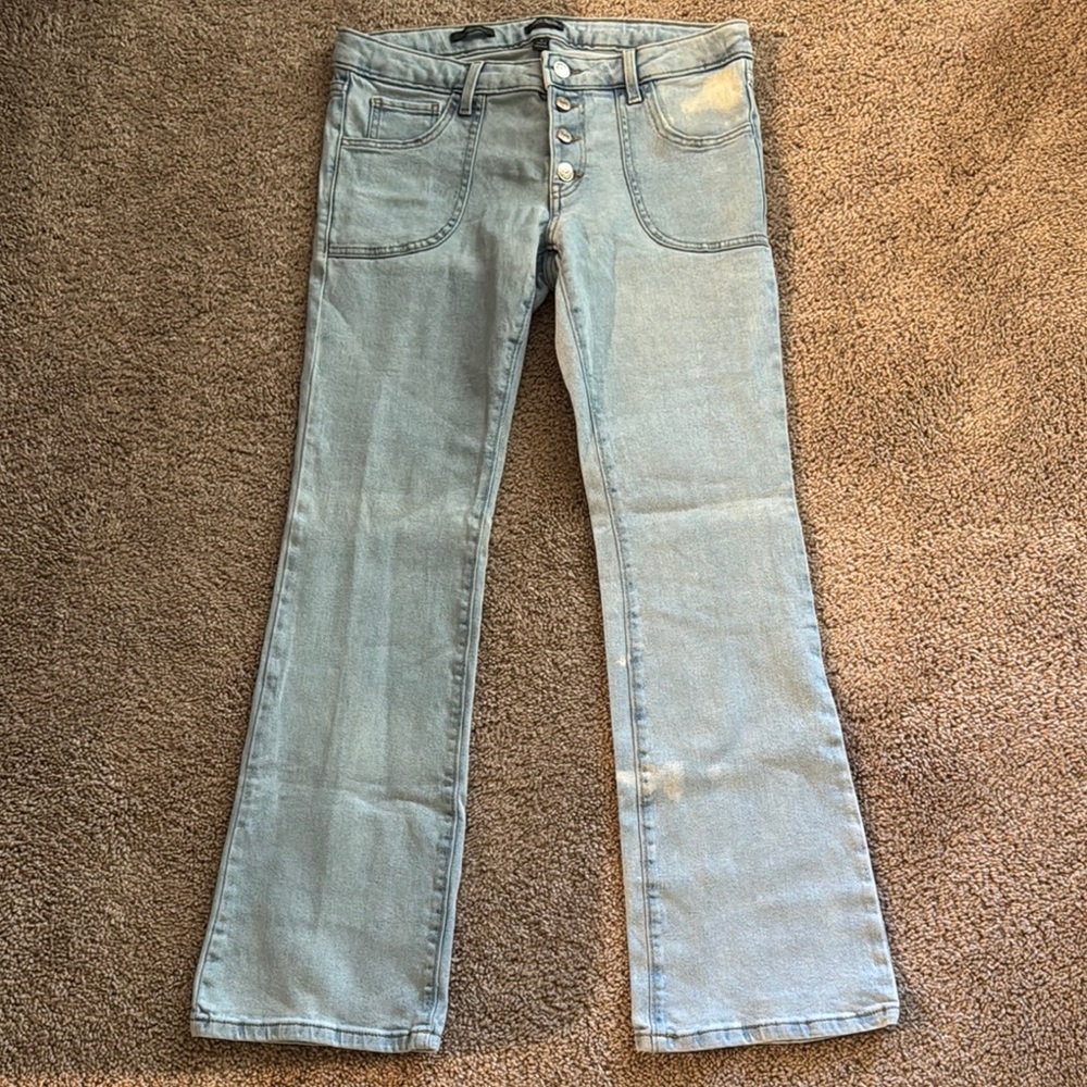 💜 3 for $10 Wild Fable Flare & Wide Leg Jeans in Light Blue